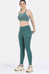Zelocity Slip On Sports Bra With Removable Padding - Sagebrush Green — thumbnail 5